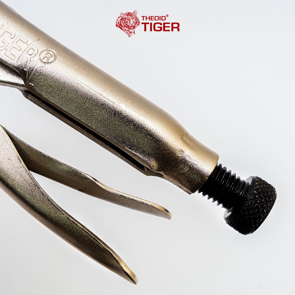 Kìm Bấm Chết mỏ cong thép CRV dài 220mm Theoid Tiger