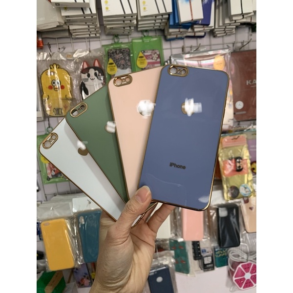 Ốp viền vuông iphone 6 6s 6plus 6s plus 7 8 7plus 8plus