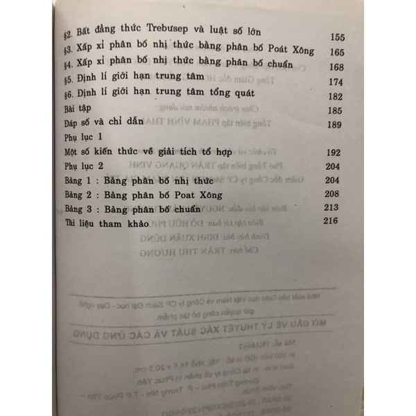 Sách - Mở đầu về lí thuyết Xác suất và các ứng dụng