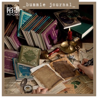 Set 60 giấy nền Bummie Journal vintage trang trí sổ journal, junk journal, scrapbook