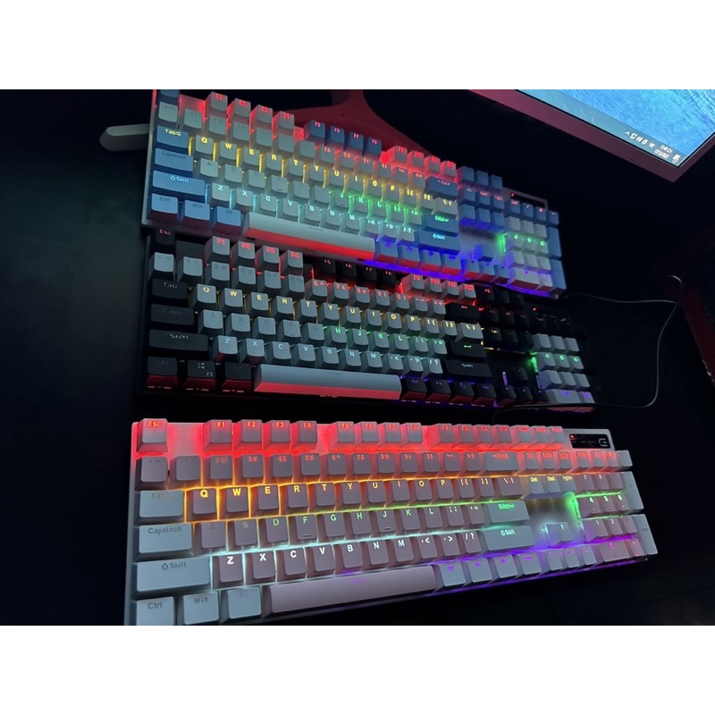 Bàn Phím Cơ Gaming led RGP nhiều chế độ led