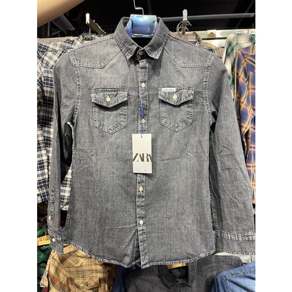 Áo bò nam/ Áo sơ mi jeans nam dài tay, chất liệu cao cấp