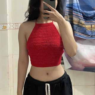 Áo yếm len (Crochet Handmade Top)