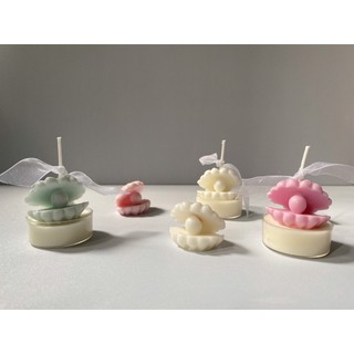 Combo 2 nến thơm decor pearl tealight - maeum03