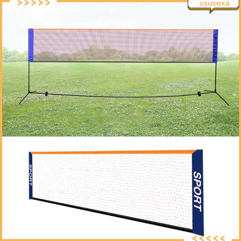 Bộ Lưới Chơi Đánh Tennis / Bóng Đá / Bóng Chày / Bóng Chuyền Bằng Nylon Nhỏ Gọn Dễ Mang Theo Cho Trẻ Em