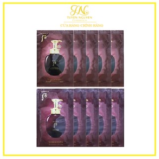 Combo 10 gói dầu gội dầu xả Whoo đông y 8ml