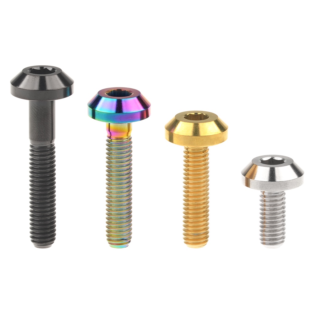 Bu lông WANYIFA M6x12 15 20 25 30 35mm tùy chọn lục giác titan dành cho phanh xe đạp
