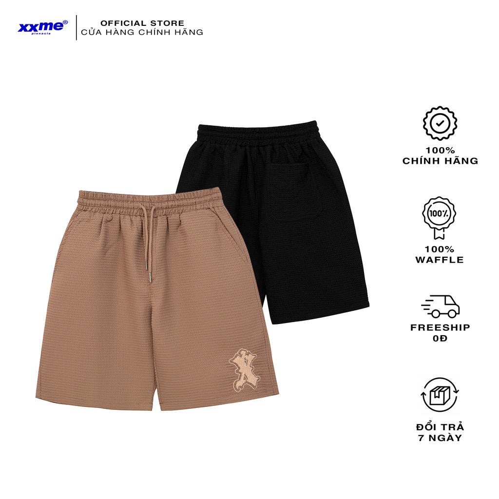 ( 2 Màu ) Quần ngắn Waffle Lounge Shorts XXME – Be | Đen