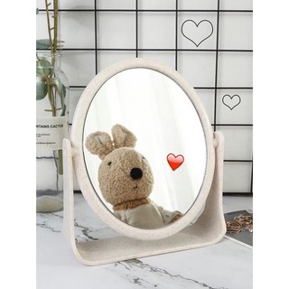 Gương Lúa Mạch để bàn 2 mặt xoay 360 độ