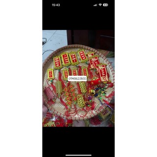 [sỉ-lẻ] Bộ 20 khánh,liễn trang trí treo cây đào, cây mai ngày tết