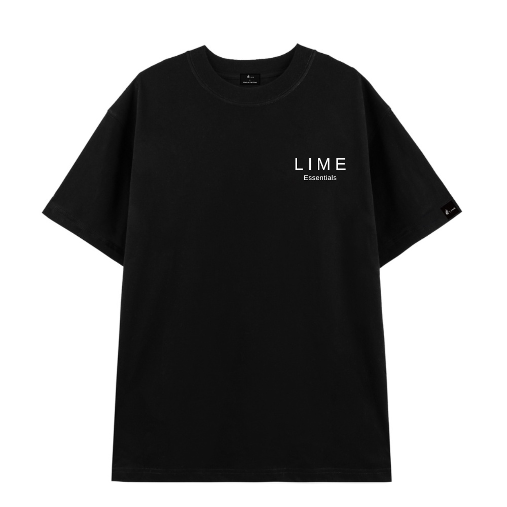 Áo Thun Local Brand Unisex LIME Good Black AT007
