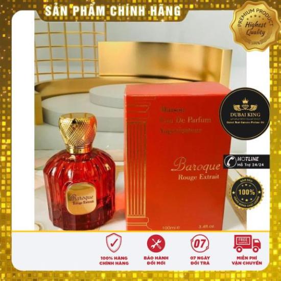Nước hoa Dubai nội địa Maison Baroque rouge extrait Baccarat Rouge 540 [ẢNH THẬT - CÓ SẴN]