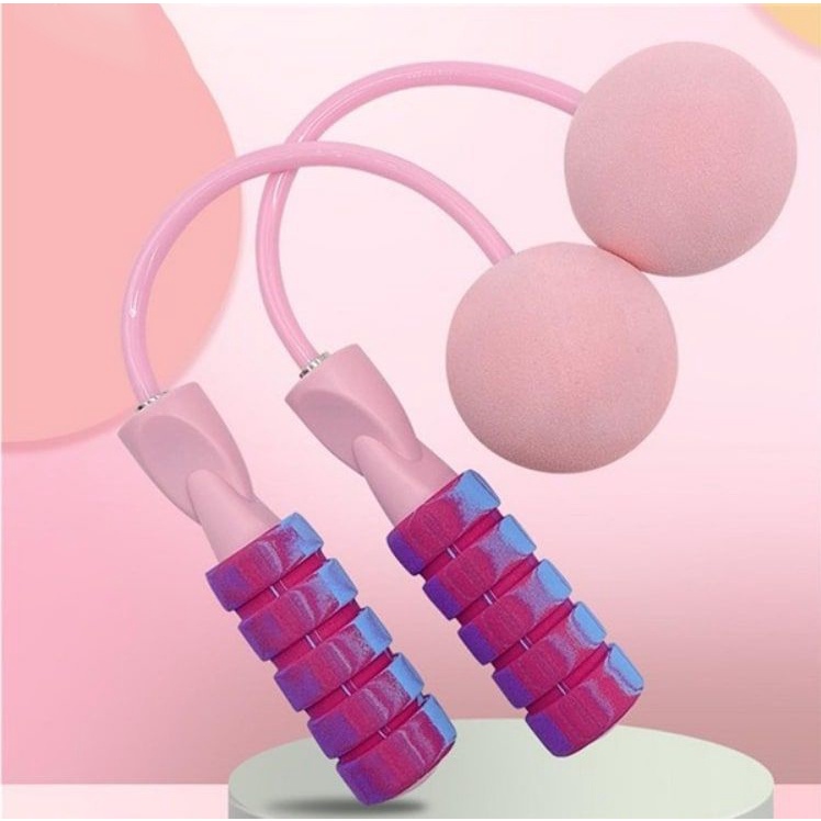 Dây Nhảy Tập Cơ Bụng,  Kèm 2 Tạ Tròn nhiều màu Vega365.vn