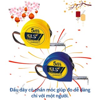 Thước vàng & xanh 2 mặt LS+