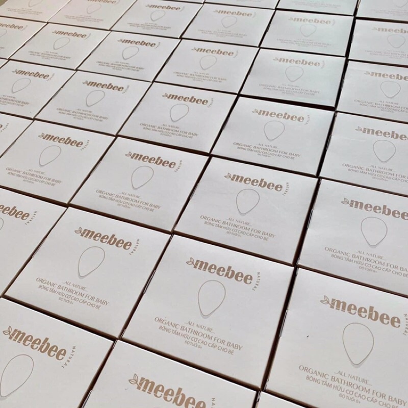 Bông tắm hữu cơ Meebee