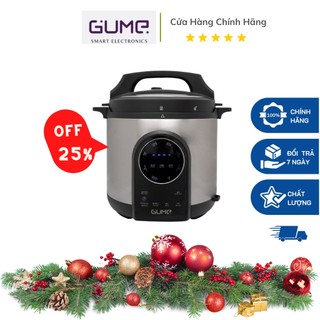 Nồi áp suất điện tử 6l gume nhập hàn nguyên chiếc gume_store