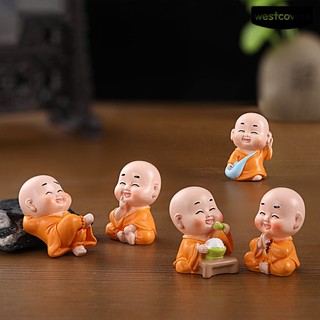 [WEST]⚘Tượng Chú Tiểu Trang Trí Thủ Công