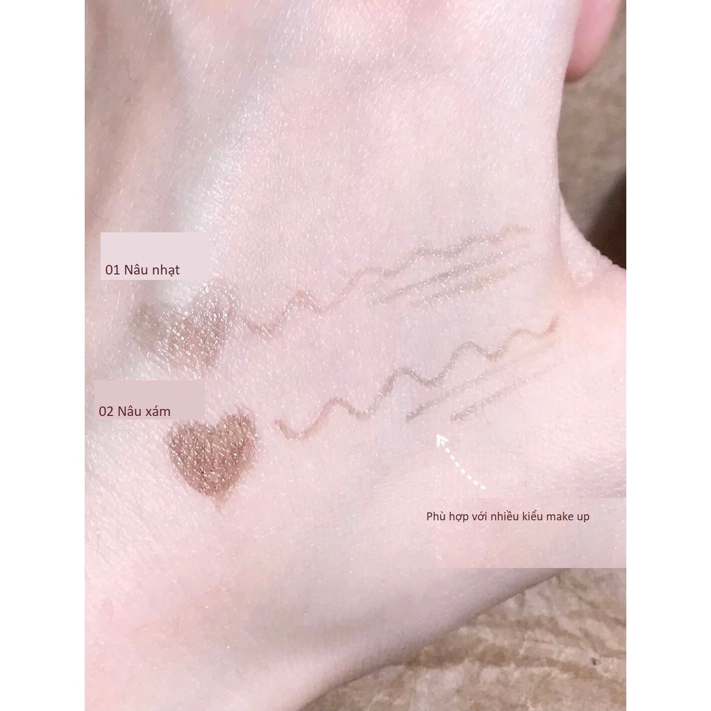 Bút kẻ bọng mắt Gogotales Lying Silkworm