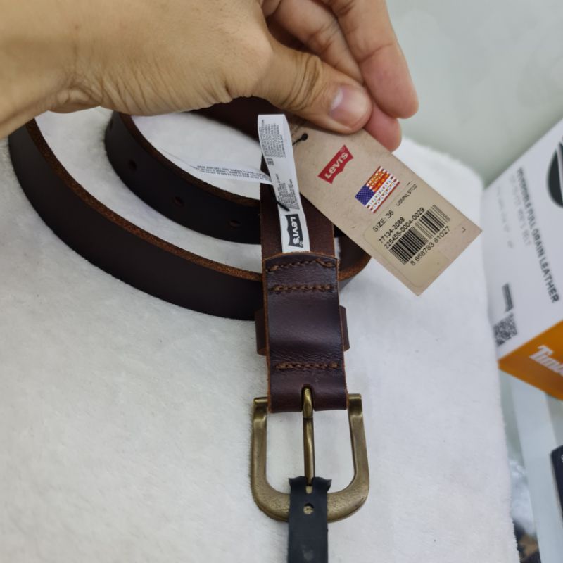 Thắt lưng da nam Levi's chính hãng nhập Mỹ