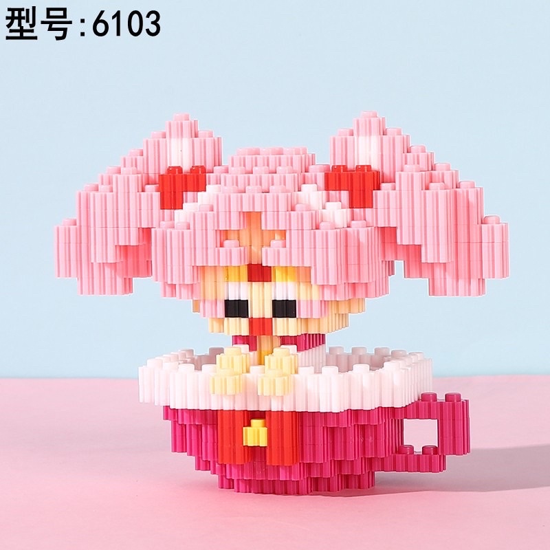 MÔ HÌNH LẮP RÁP HOẠT HÌNH ĐÁNG YÊU CHO BÉ - ĐỒ CHƠI XÉP HÌNH CHO BÉ