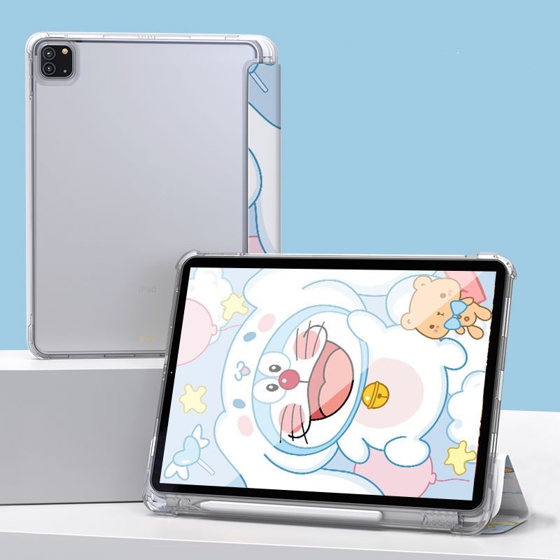 Ốp Máy Tính Bảng Mềm Họa Tiết Hoạt Hình Doraemon Cho iPad Gen10 7 / 8 / 9 Air4 / Air5 Pro11 "Pro12.9" 2022 Air1 / Air2 / Gen5 / 6