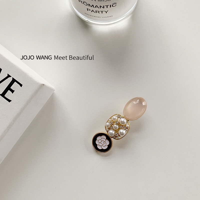 Hoa Tai Hình Cô Gái Lớn Cá Tính Cho Nữ!Kẹp Tóc Hình Nơ Đơn Giản Phong Cách Hàn Quốc