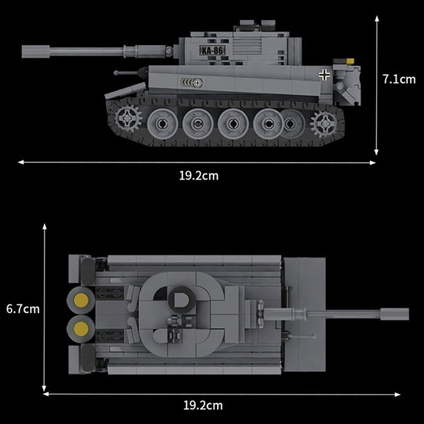 Mô hình lắp ráp xe tăng đức t34 t90 tiger m1a2  LG 02
