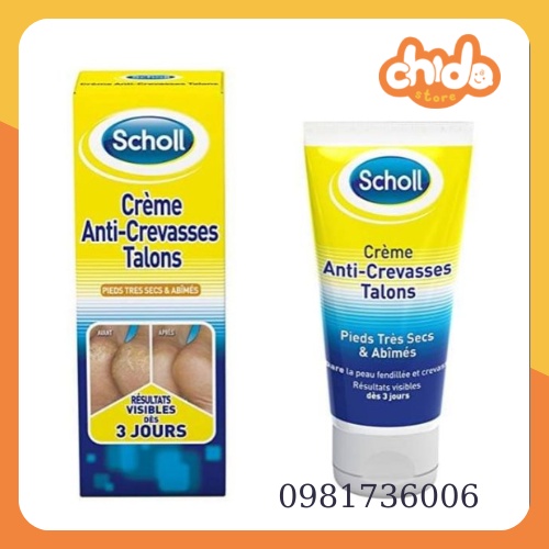 Kem nứt gót chân Scholl Pháp 75ml