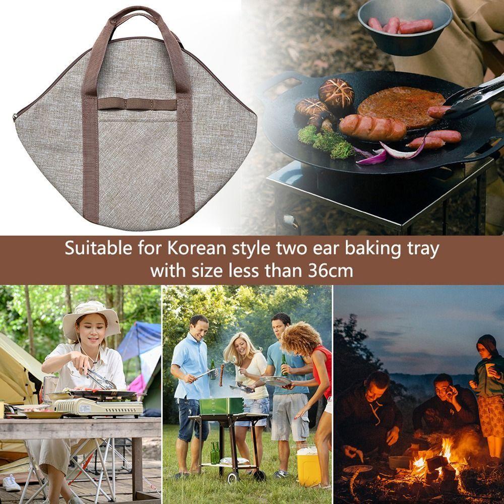 Túi Khóa Kéo Chống Mài Mòn Đựng Dụng Cụ Nấu Ăn Tiện Dụng