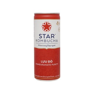 Nước trái cây lên men Star Kombucha vị lựu đỏ