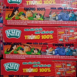 [date mới] Thùng 24 túi sữa kun 110ml đủ vị