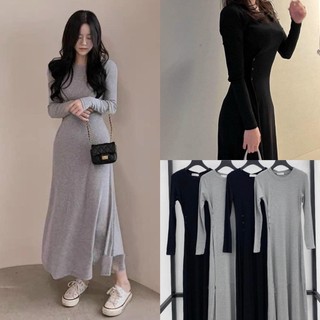 Váy dài qua gối chất cotton mềm mát thấm hút mồ hôi V11 - Đầm xuông dáng dài nhiều màu lên dáng cực xinh