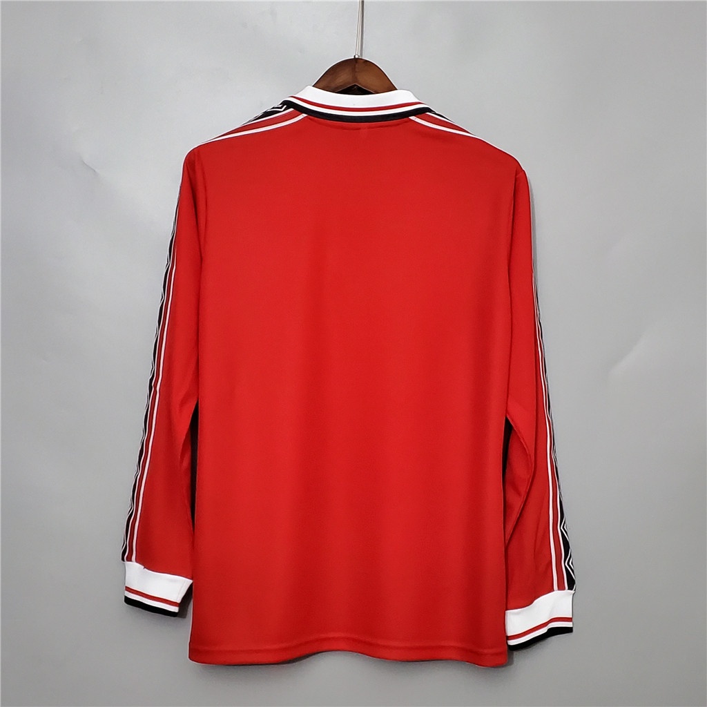 Áo Thun NgắN Tay In Chữ Manchester United Cho Nam # 1998 / 1999