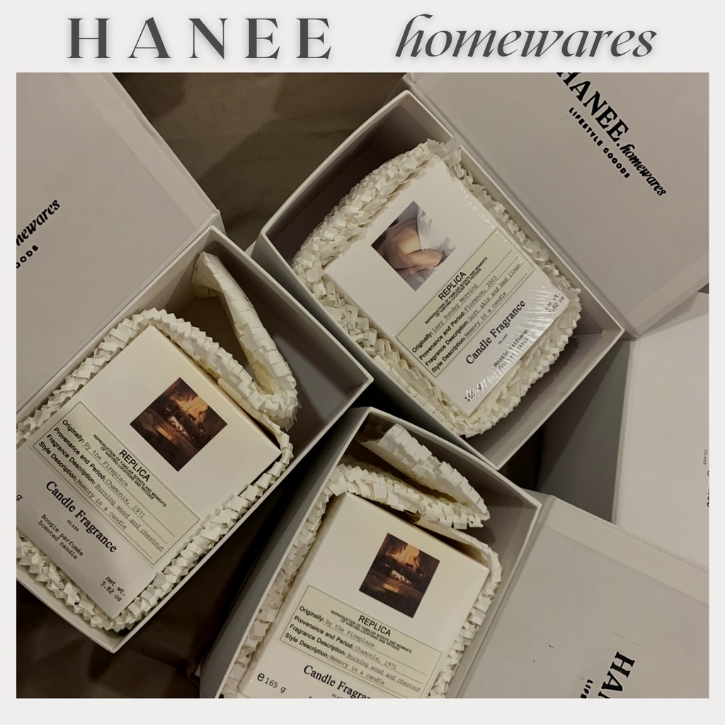 Nến thơm Maison Margiela nến nước hoa R.EP.LI.CA Limited FULL BOX siêu thơm siêu sang trọng 165gr ấm cúng mùa đông