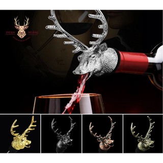 Vòi Rót Rượu Đầu Hươu Jagermeiter, Vòi Rót Rượu Inox Vừa Mọi Loại Chai