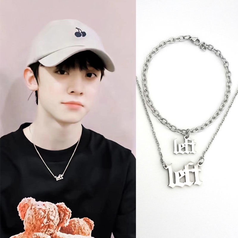 Tf Family Zuohang Dây Chuyền Chuỗi Xích Mặt Chữ Bên Trái Ngôi Sao Không Phai Màu Cho Học Sinh