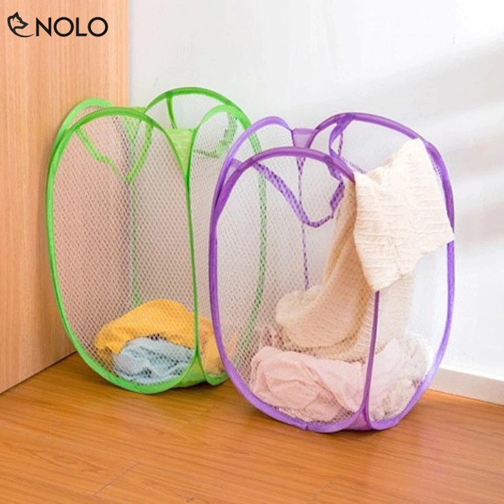 Combo 2 Giỏ Lưới Đựng Quần Áo Xếp Gọn