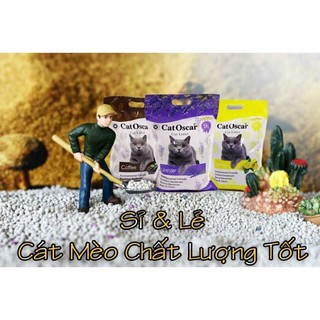 Cát oscar cho mèo anh 9l - cát vệ sinh cho mèo nhập khẩu usa
