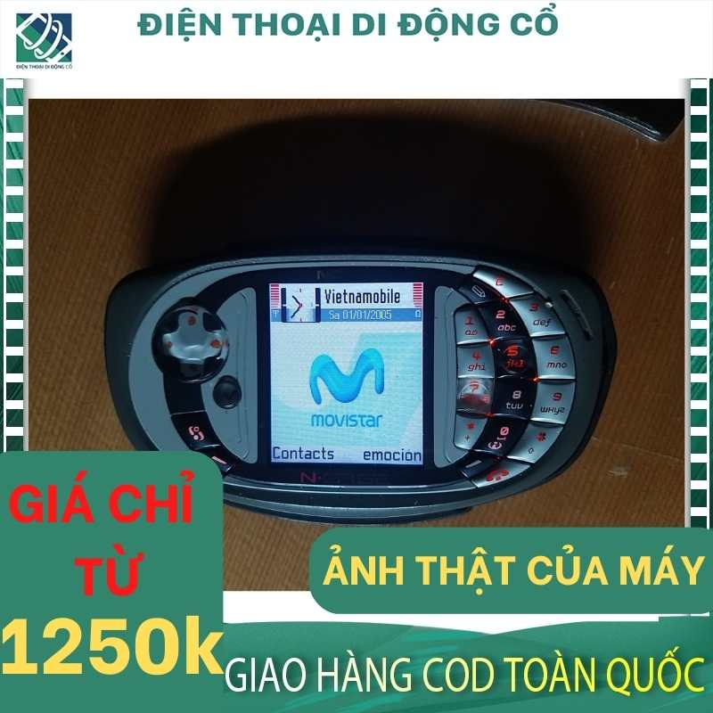 【MÁY ĐẸP KENG】Điện thoại cổ Nokia Ngage QD MÁY ĐẸP, ZIN 100% - BH 12 tháng 1 đổi 1 trong 1 tháng đầu