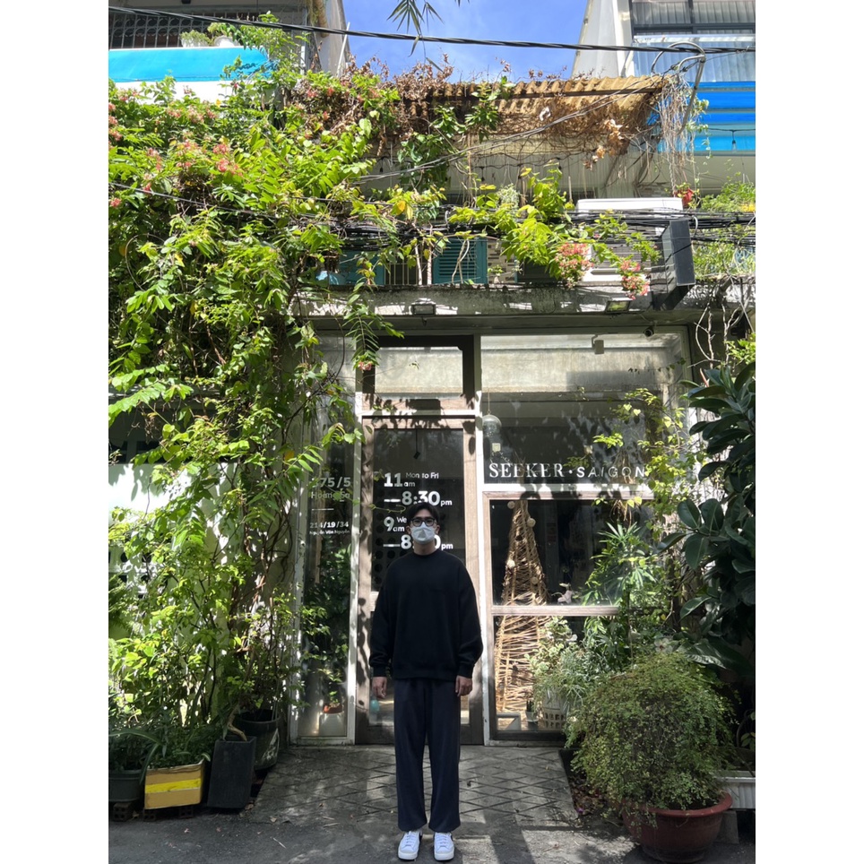 [HÀNG CHÍNH HÃNG] Quần Sweatpant hiệu GIJAY_Dark Grey | BigBuy360 - bigbuy360.vn