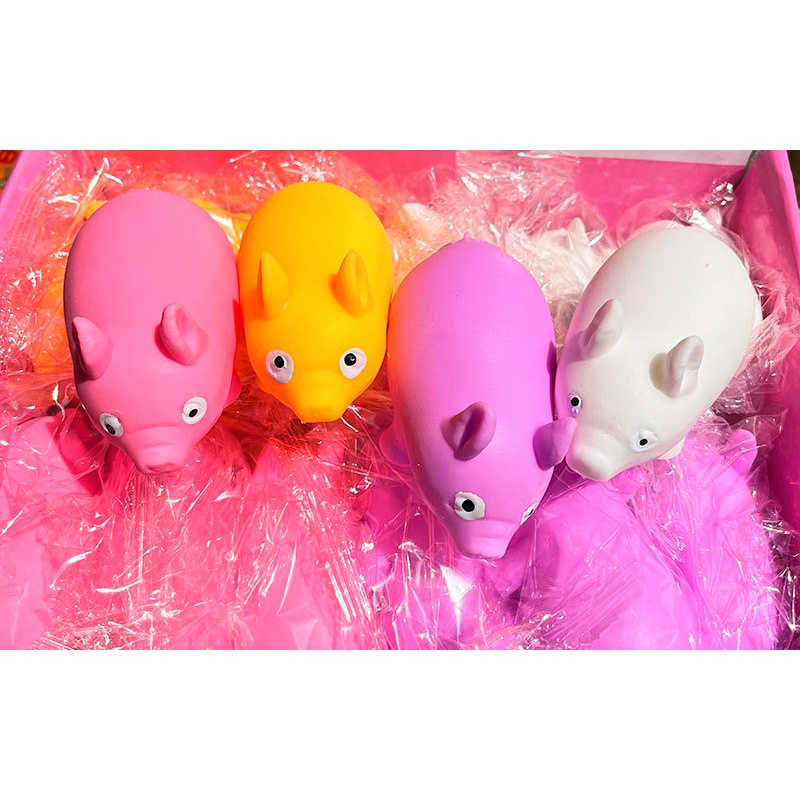 Heo Bóp Mềm ⚡ HOT TREND ⚡ Squishy Mochi Lợn Hồng Cute, Đồ Chơi Xả Stress Dễ Thương Xua Tan Căng Thẳng