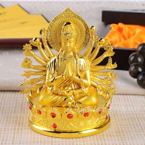 Tượng Phật trang trí taplo xe ô tô-mang lại may mắn, bình an trên mọi nẻo đường LV car