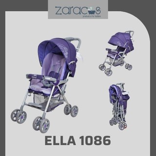 Xe đẩy cho bé zaracos ella 1086 purple – zaracos việt nam