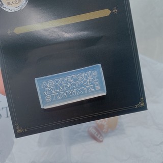 khuôn chữ cái abc silicon