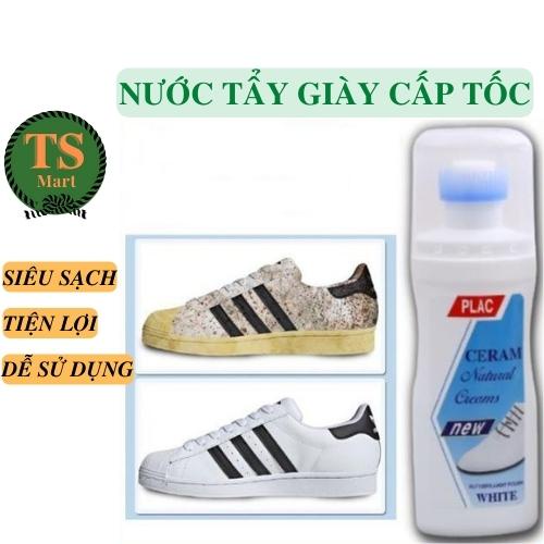 Nước Lau Giầy, Lọ Đánh giầy Plac Cream Có Đầu Bàn Chải Chà Xát Cọ Rửa Dễ Dàng Lau Chùi Túi Xách Đa Năng