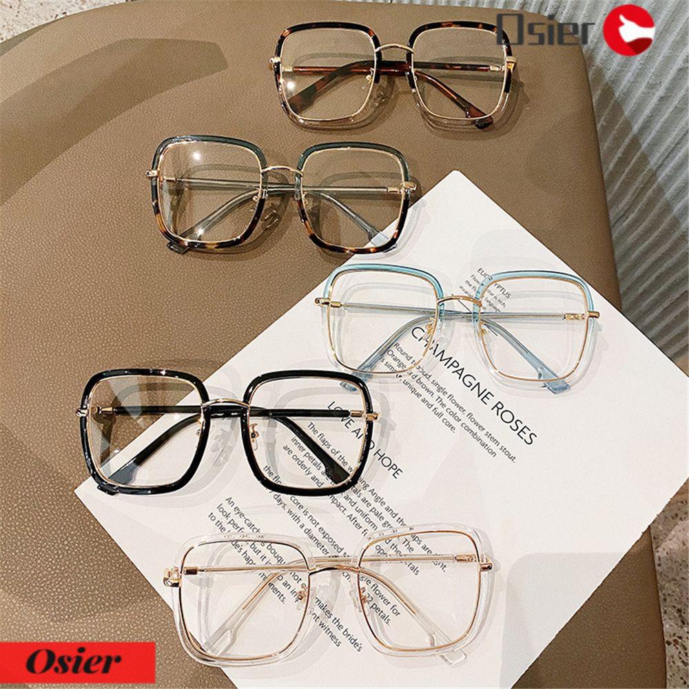 Mắt Kính Chống Tia UV Blue-Ray Hình Vuông Kiểu Dáng Cổ Điển 1 #