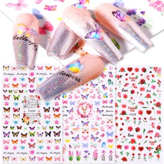 Sticker & Decal dán móng tay hình BƯỚM 2