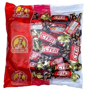 KẸO CTEN ĐỎ NGA SOCOLA HẠNH NHÂN GÓI 500G CHÍNH HÃNG NGA