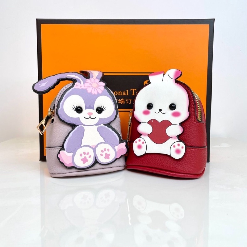 Túi Đeo Chéo Mini Gấu dâu tây Bunny Họa Tiết Đáng Yêu Thời Trang Cho Nữ, Túi Đeo Chéo Minion Đựng Điện Thoại Full Box