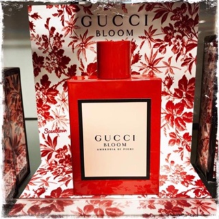 Nước Hoa Nữ Gucci Bloom Đỏ - Nước Hoa Gucci Bloom màu Đỏ mùi thơm tiểu thư.